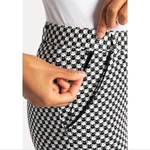 BETABRAND cat print dress yoga pants